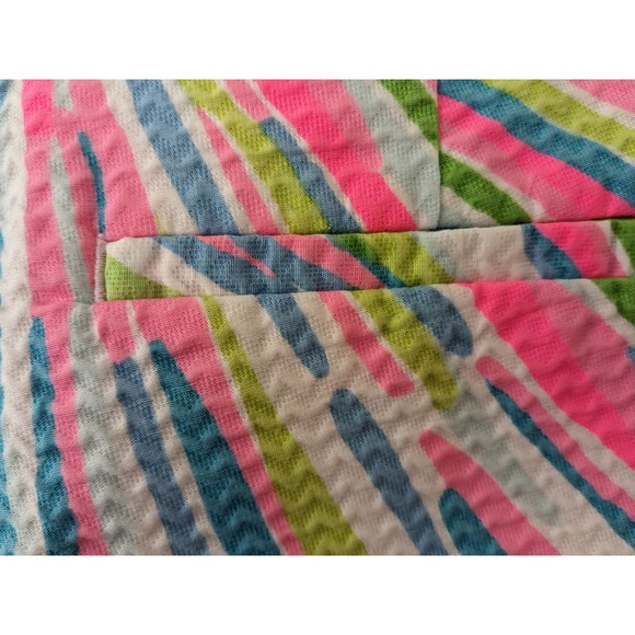 Lilly Pulitzer Sz 10 ADIE Bold Shellebrate Pink Print Shorts - Picture 5 of 8